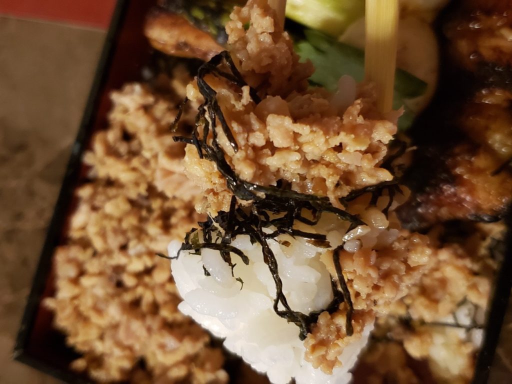 焼き鳥弁当 海苔